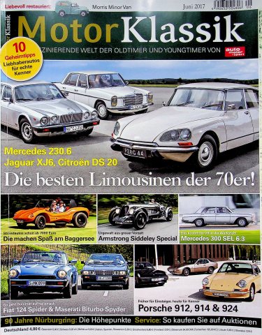 Deckblatt Motor Klassik (06/2017)